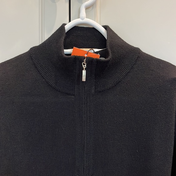 Toscano Quarter Zip Sweater, Men’s L, NWT - Picture 3 of 6